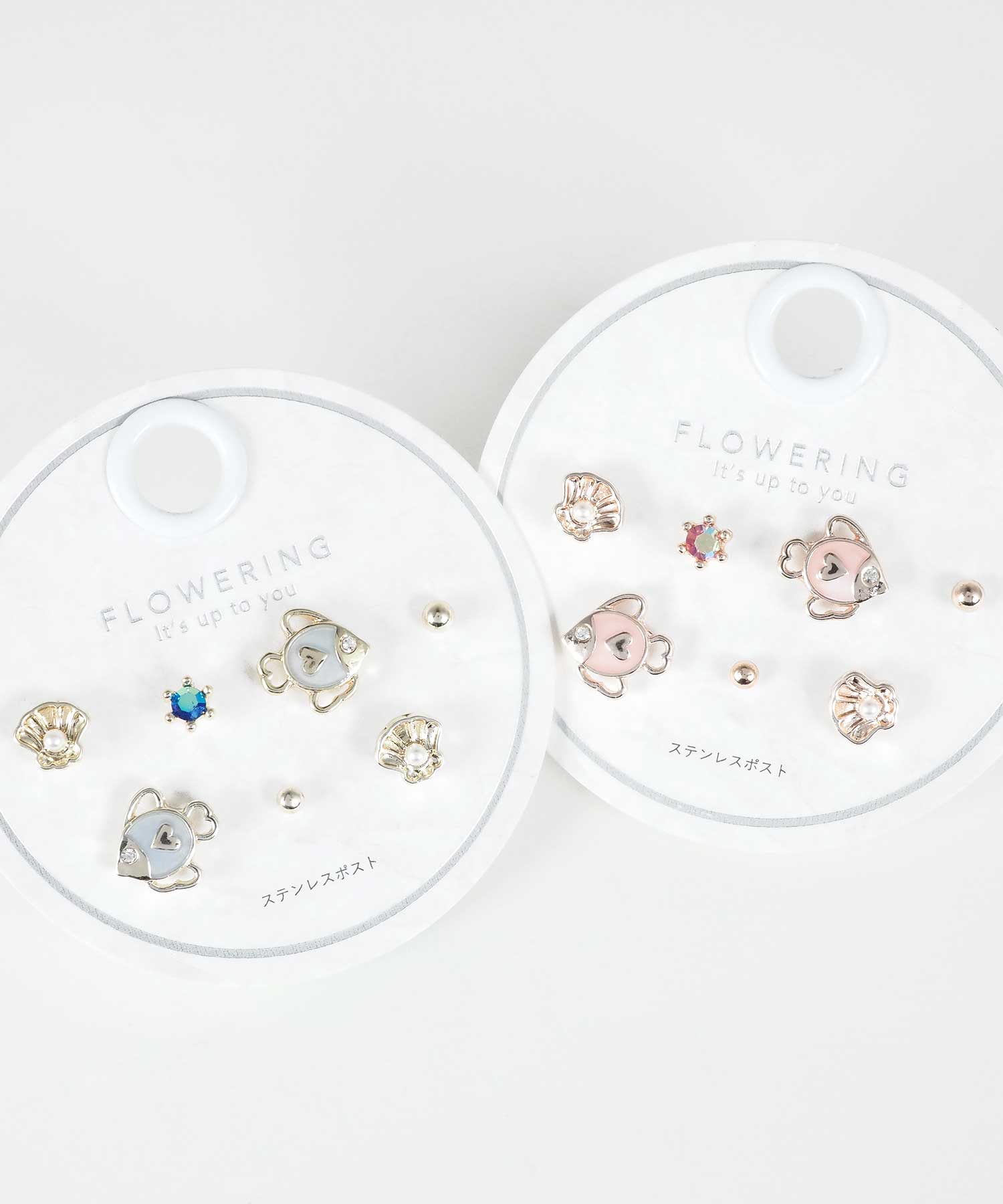 フィッシュステンレスポストセットピアス | 【公式】MUK ONLINE SHOP