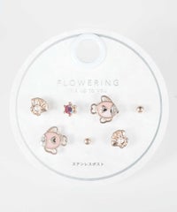 フィッシュステンレスポストセットピアス