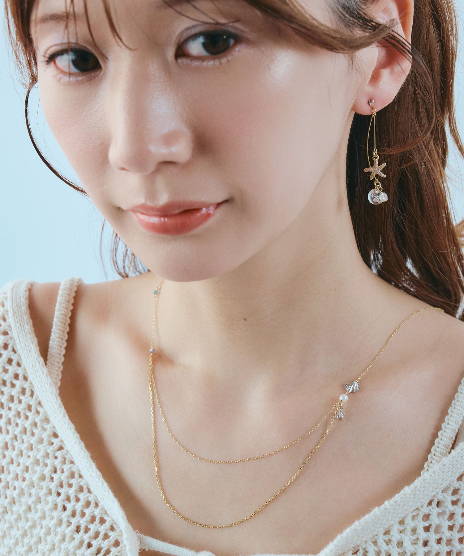 マリンモチーフレイヤードネックレス | 【公式】MUK ONLINE SHOP｜人気