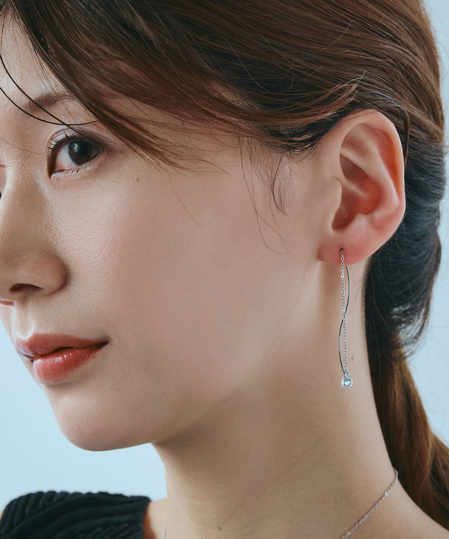 ピアス Inui ノーブルウェーブアメリカンステンレスピアス【JUNO PREMIUM