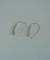 ドロップカーブステンレスフックピアス【JUNO PREMIUM】
