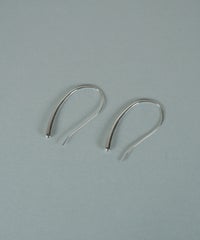 ドロップカーブステンレスフックピアス【JUNO PREMIUM】