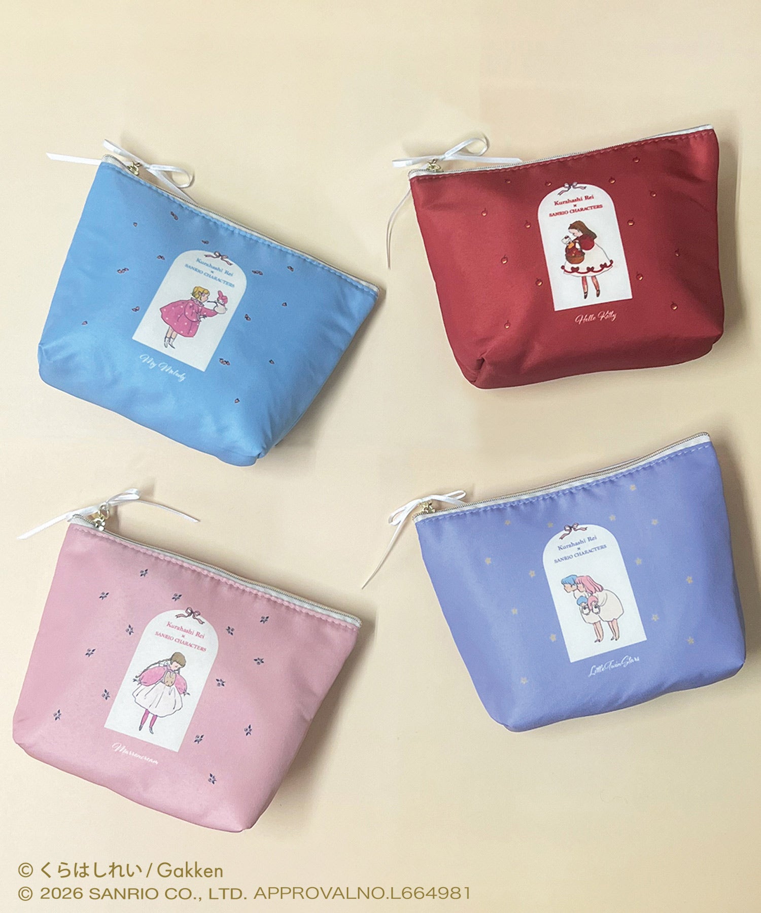 くらはしれい×サンリオ ボートポーチ | 【公式】MUK ONLINE SHOP｜人気