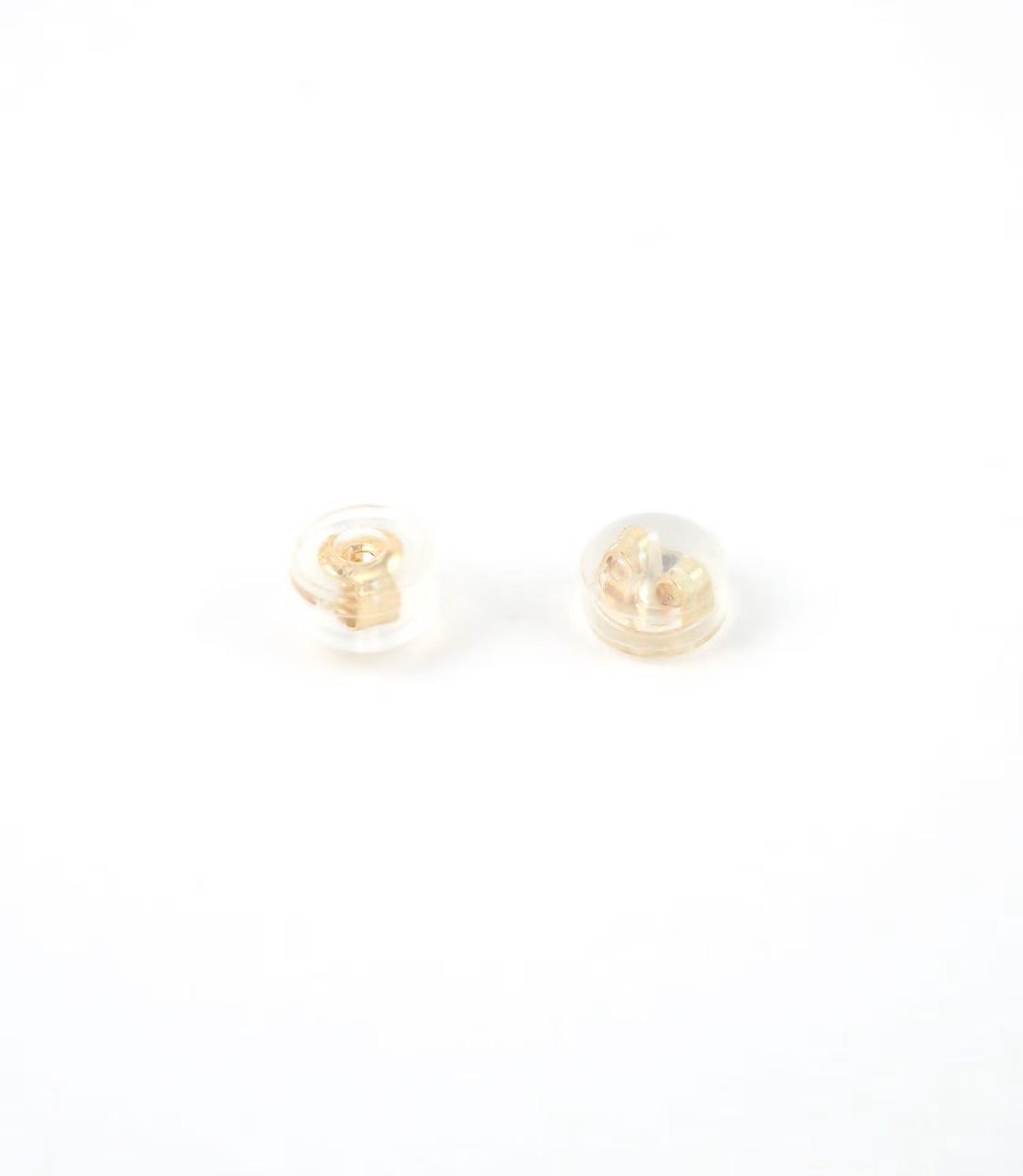 ヒマワリジルコニアチタンポストピアス【Zoule】