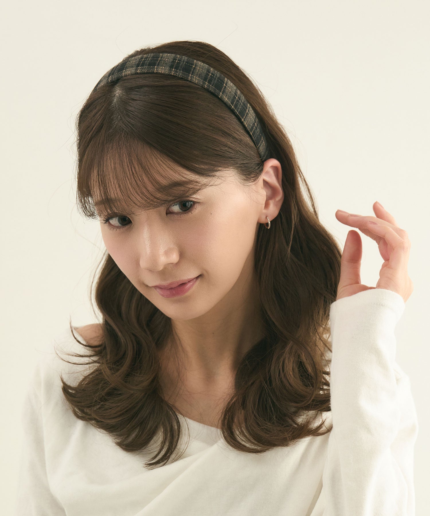 クラシカルチェックカチューシャ | 【公式】MUK ONLINE SHOP｜人気