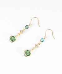 ドロップビジューフックピアス