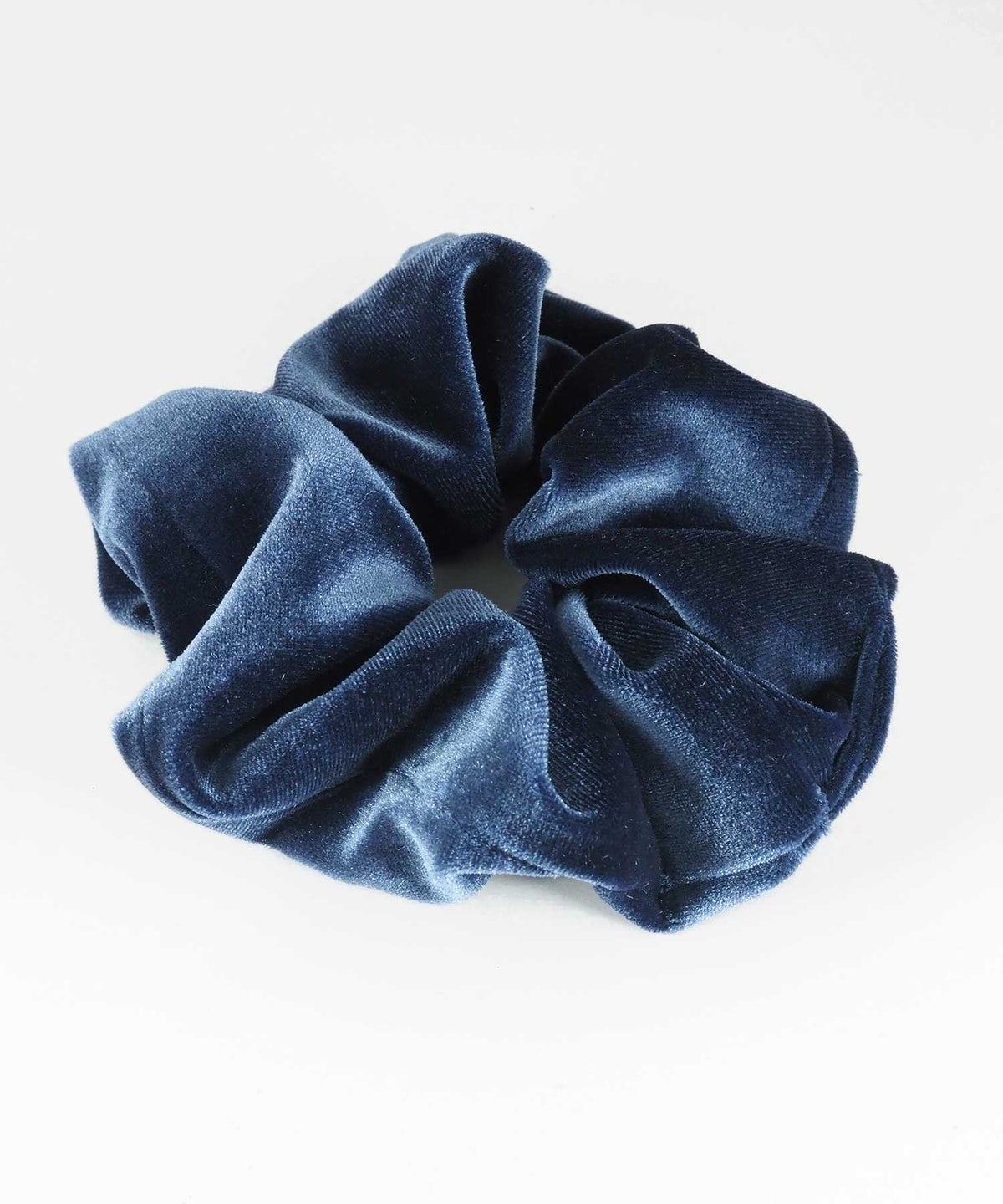 ベロアカラーシュシュ
